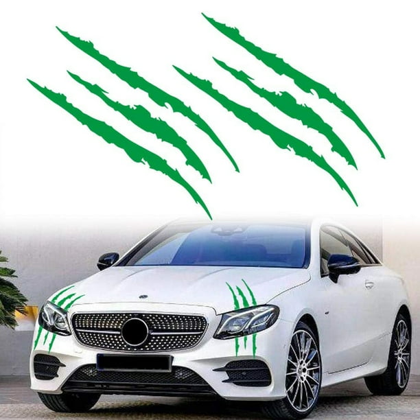 4x Creative Racing SPORT Cars Rims Wheel Reflective Vinyl Decal Sticker Graphic